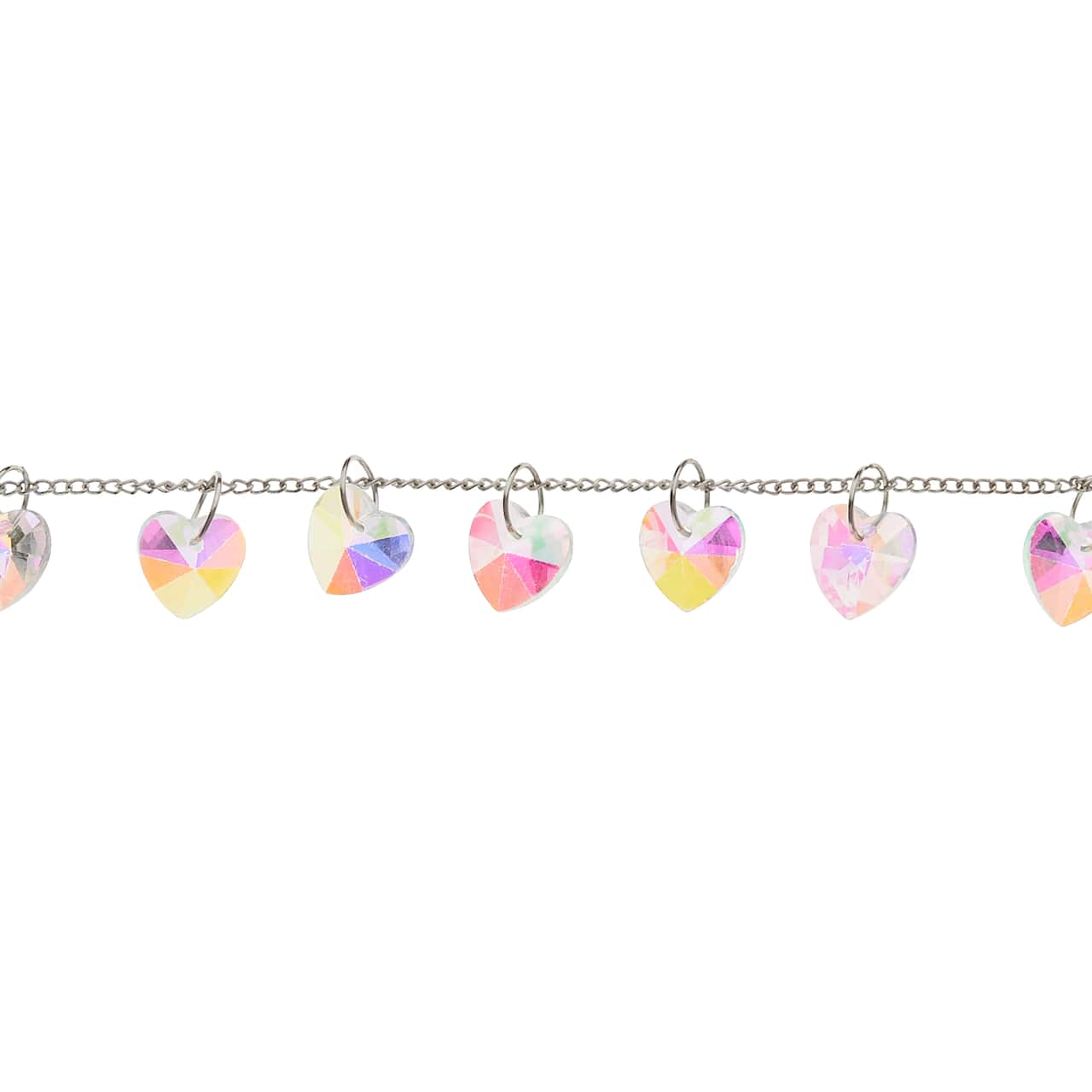 12 Pack: Faceted Glass Heart Beads, 10mm by Bead Landing™